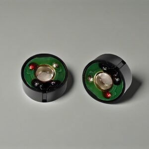 Dynamic coil audio head, aviation headset dynamic coil microphone head